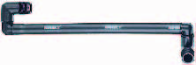Hunter zwenkknie aansluiting 1/2inch x 3/4inch buitendraad