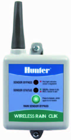 Hunter Rain-Clik draadloze regensensor | Beregening Aanleggen