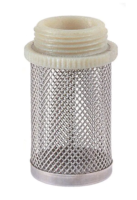 RVS zuigkorf 1 1/4inch buitendraad
