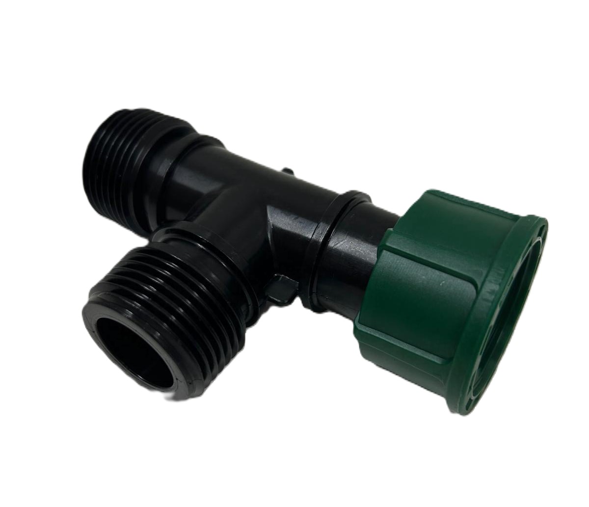 Manifold T-stuk 1inch binnendraad 2 x 1inch buitendraad - Afbeelding 2