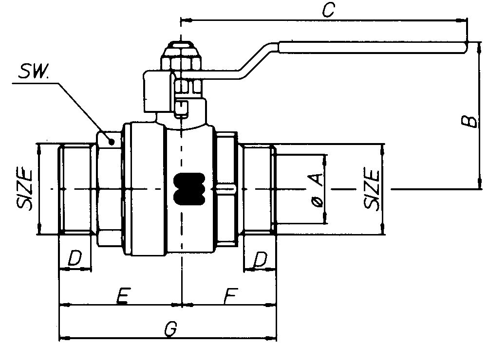 Kogelkraan Basic 213 1/2inch buitendraad | Beregening Aanleggen