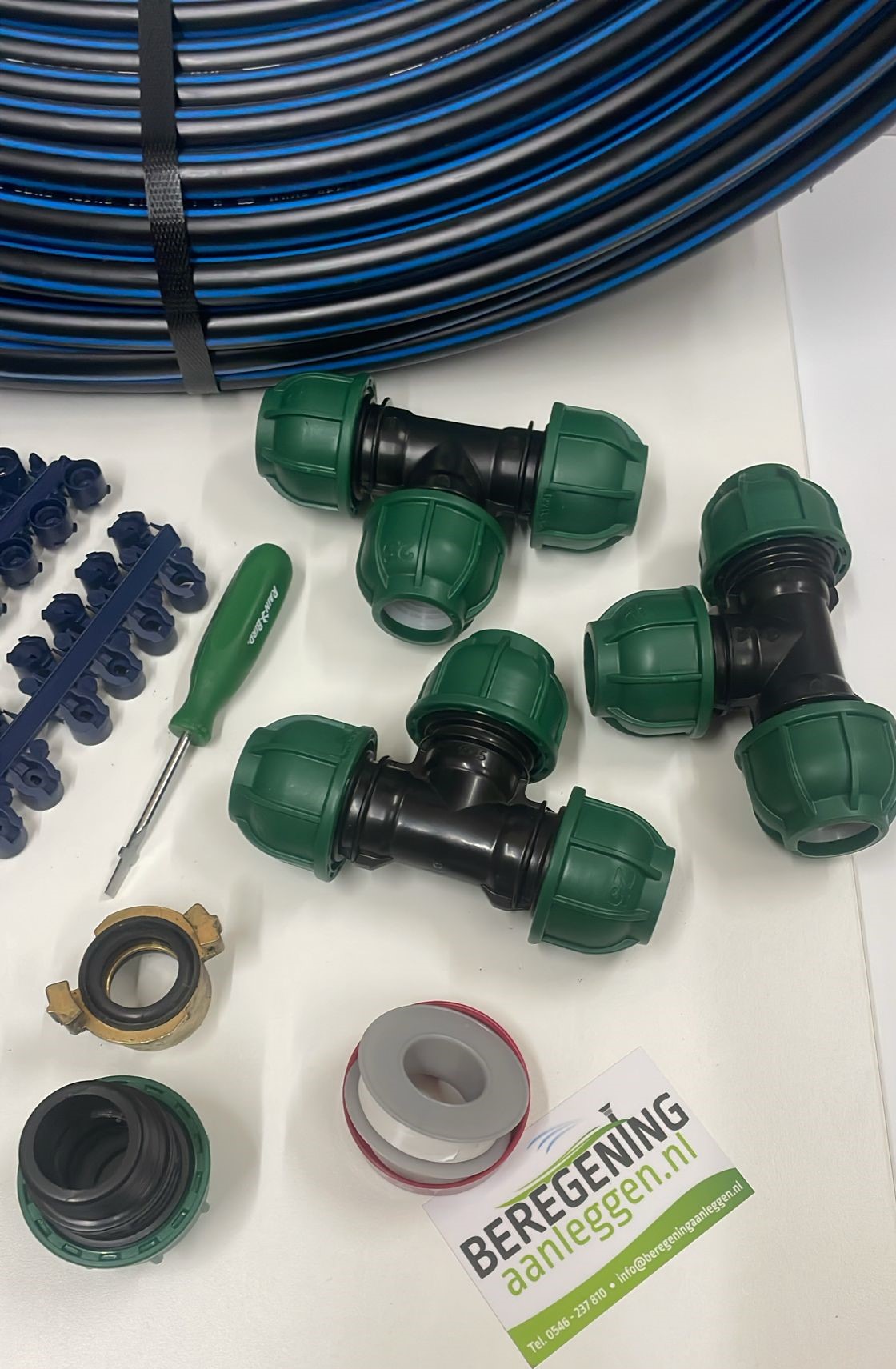 Complete RainBird tuinsproeierset 5004+ | 4 sproeiers - Afbeelding 3