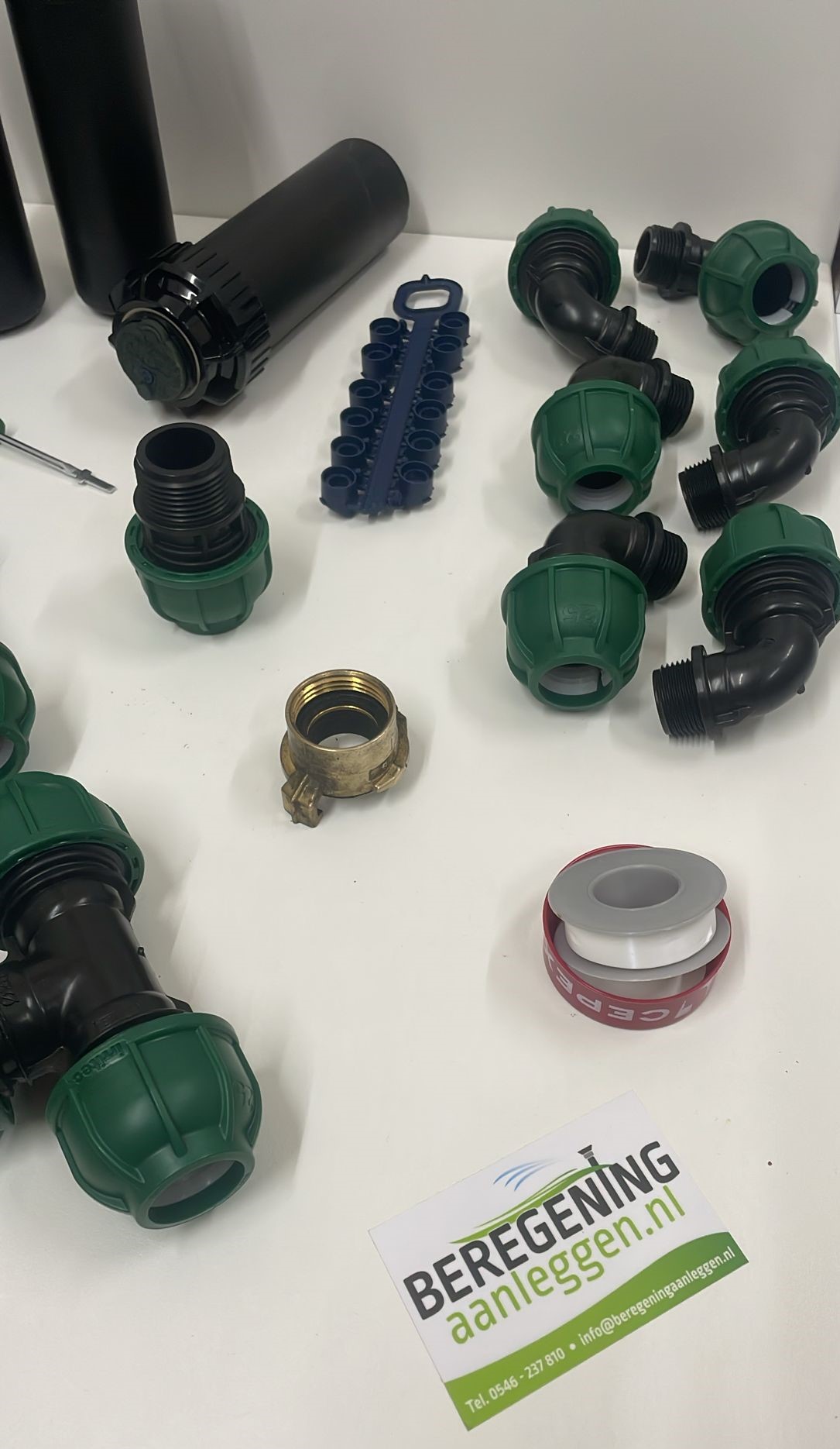 Complete RainBird tuinsproeierset 5004+ | 6 sproeiers