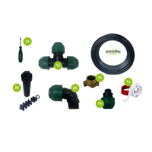 Complete RainBird tuinsproeierset 3504 | 12 sproeiers met tyleen